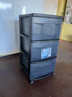Sterilite 3-Drawer Rolling Storage Cart