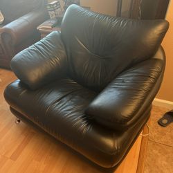 Leather sofa