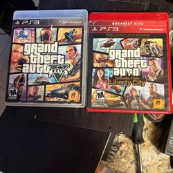 GTA 4 & 5 PS3