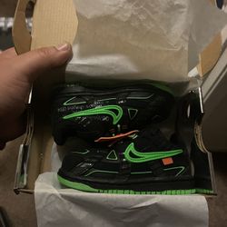 Nike Dunk Off White Neon Green