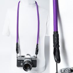 Camera Strap Neck Peak Design Anchors Quick Release Purple Climbing Rope 40"