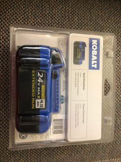 Kobalt 24-Volt Max 4 Amp-Hour Lithium Power Tool Battery