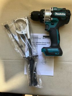 Makita. 18V LXT Lithium-lon Brushless Cordless 1/2” Hammer Drill Driver (Tool Only). XPH14Z.