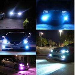 Led headlight bulb kit - hid conversion lights kit- ballast bulbs - any headlight bulb size - honda cbr to mazda cx3 miata to chevy Silverado luces