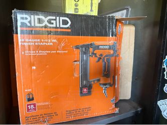 Ridgid finish stapler