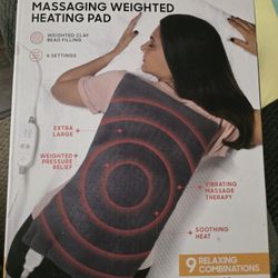Shaper Image Weighted Massaging Heating Pad