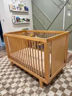 Oeuf Sparrow Crib Birch
