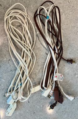 7 Extension Cord Bundle – 10-Ft, 6-Ft + Heavy-Duty 3-Ft Cord