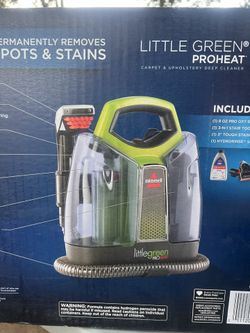 Little Green Proheat Bissell Cleaner