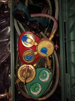 Victor Regulator Set CSR250C Oxygen & CSR260A Acetylene For Welding Torch