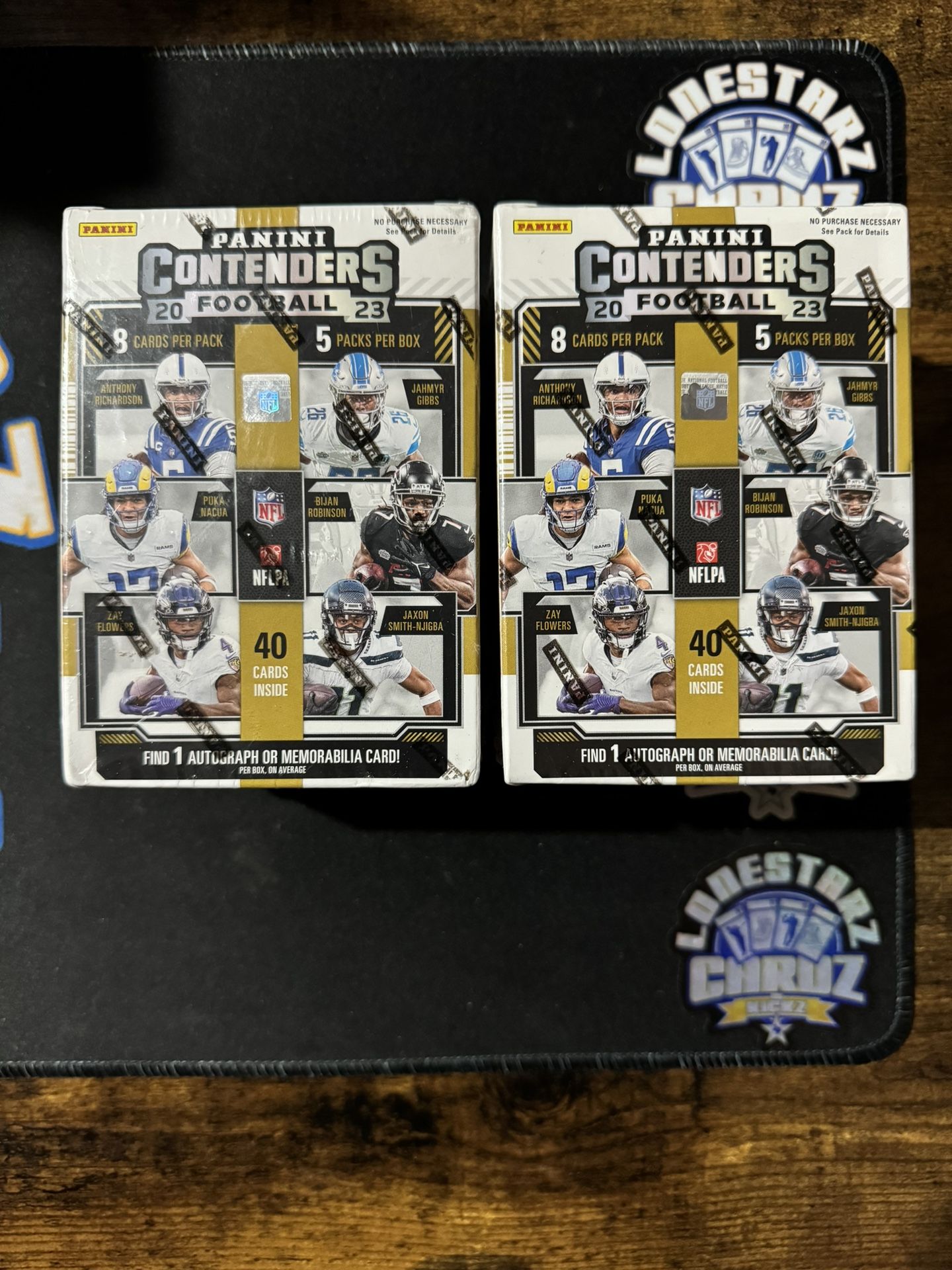 2023 Panini Contenders Football Trading Card Blaster Box New Sealed Lot of 2