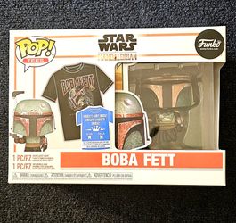 POP TEE'S BOBA FETT-Star Wars Mandalorian 