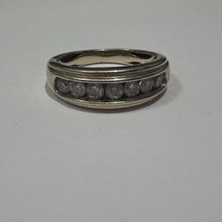 Gold Ring, Gold Wedding Ring, Diamond Wedding Ring