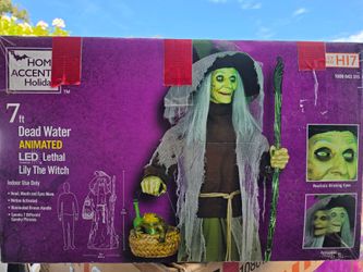 Halloween Dead Water Lily the Witch Animatronic