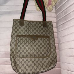 VINTAGE GUCCI TOTE BAG 