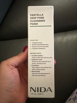 NIDA Centella Deep Pore Cleansing Foam