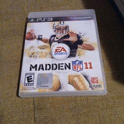 NFL Madden 11 For Ps3