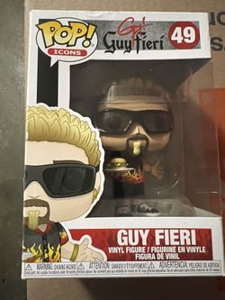 Funko Pop Icons Guy Fieri with Burger Vinyl Figure #49