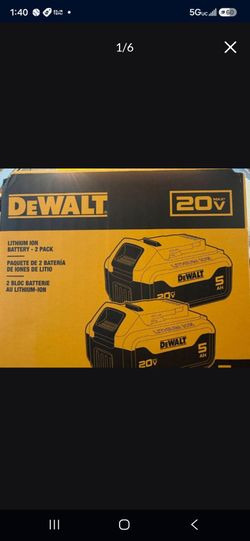 Dewalt Batteries