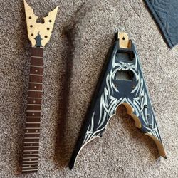 KING V AND NECK GUITAR PROJECT 🎸 