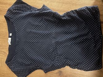 Aritza polka dot top