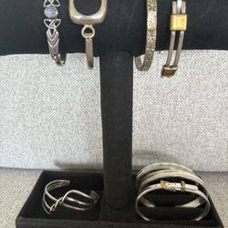 Sterling Silver Bracelets/bangles - 25 Each 