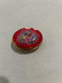 Vintage Oval Tin Box. Chambers