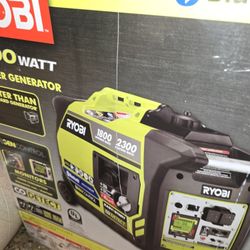 Ryobi generator. Quiet