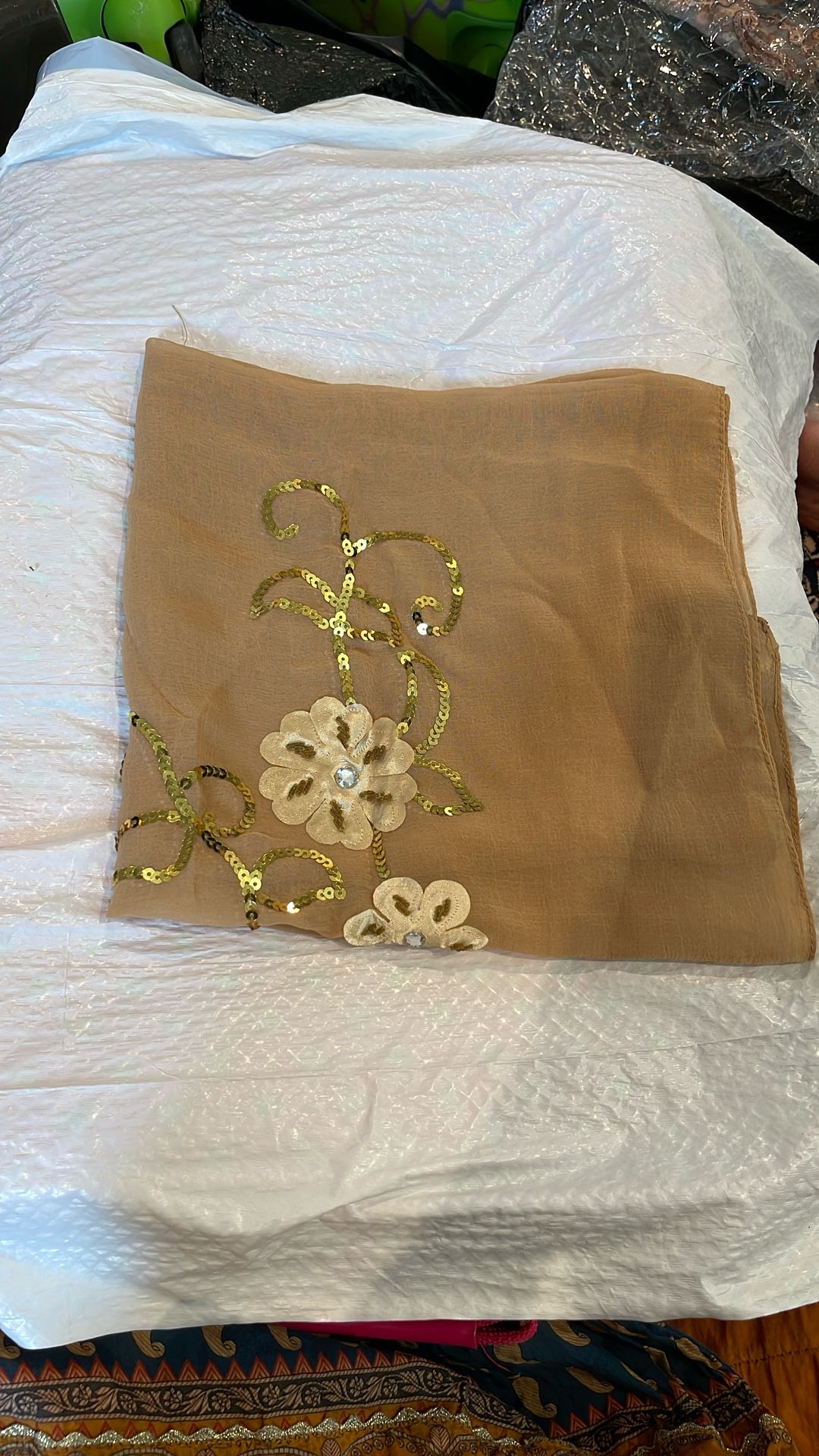 Beige Scarf