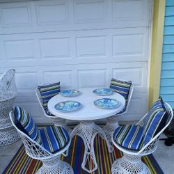 MCM Indoor/Outdoor Patio Set