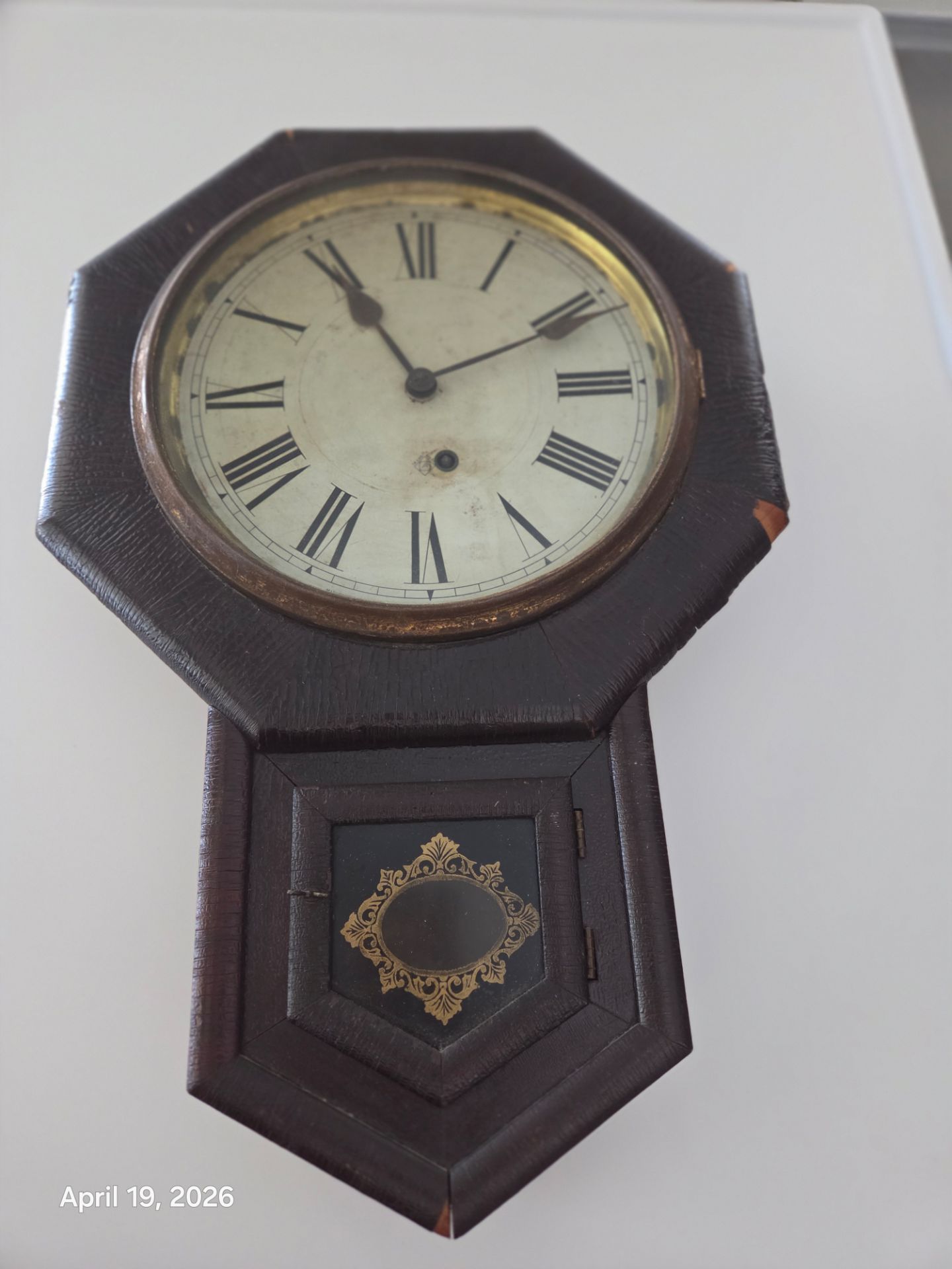 Antique Regulator Clock