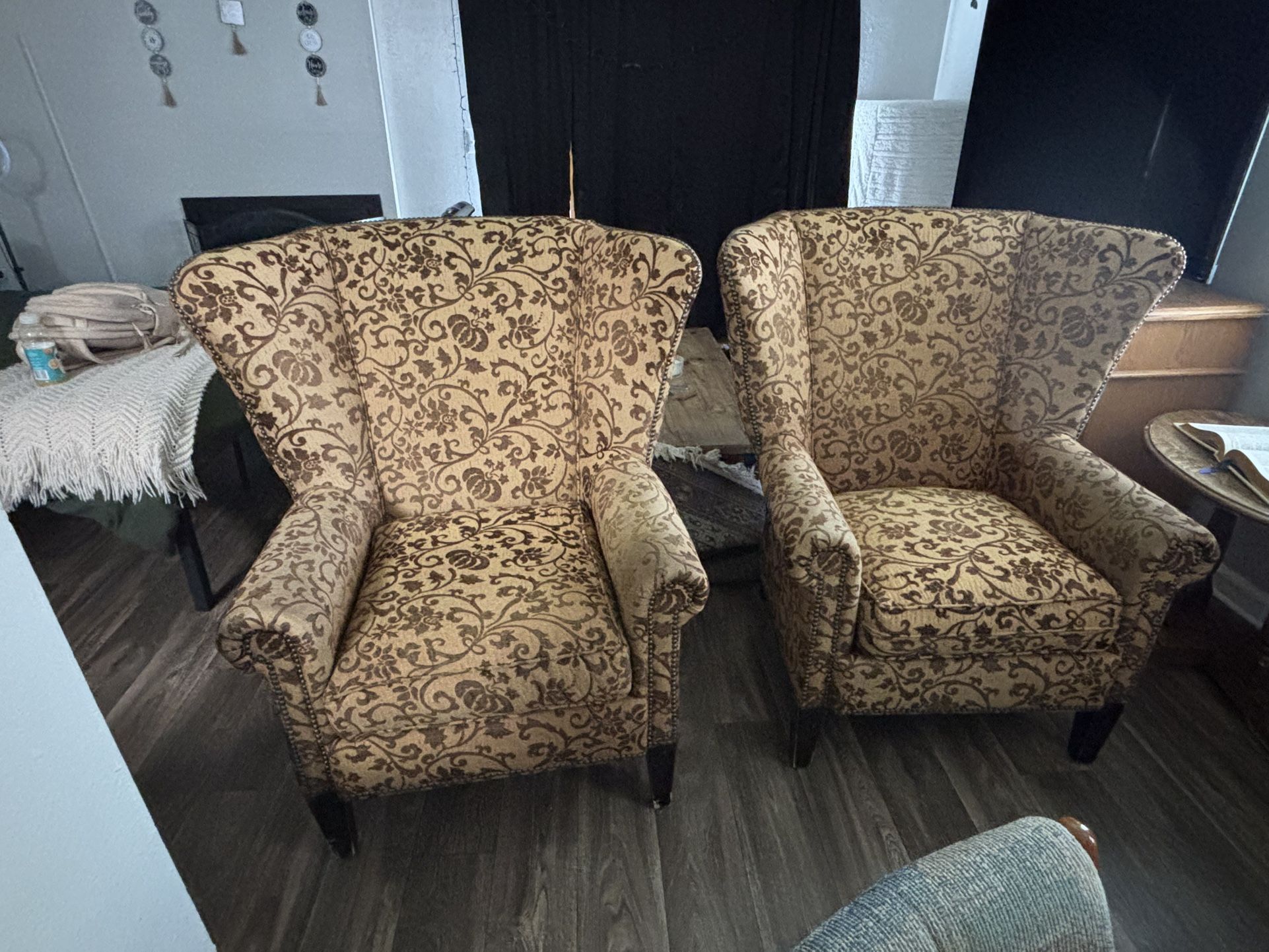 Wingback Lounge Chairs