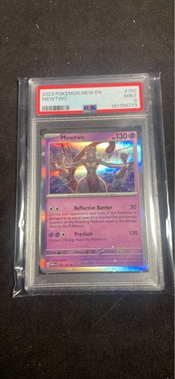 PSA 9 Mewtwo 150/165 Holo 2023 Pokemon Mew