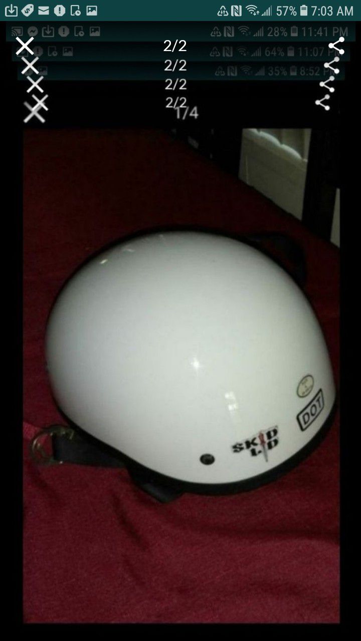 motorcycle helmet like new size L