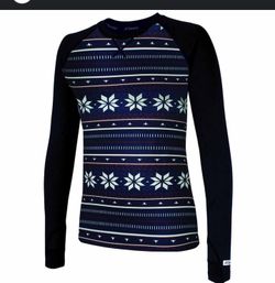 47-TERRAMAR GENESIS WOMEN'S CREW PULLOVER TOP Size L