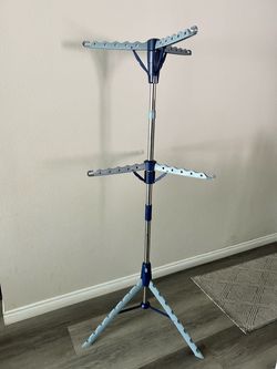 2-Tier Freestanding Clothes Drying Rack