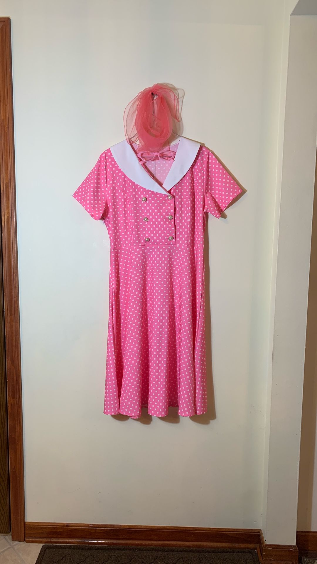 50 ‘s Costume Dress With Accessories 