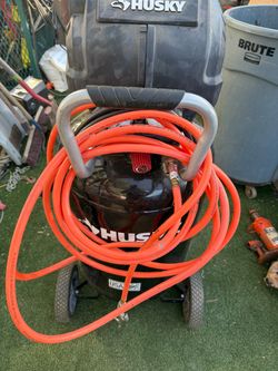 30g Husky Portable Air Compressor with Hose
