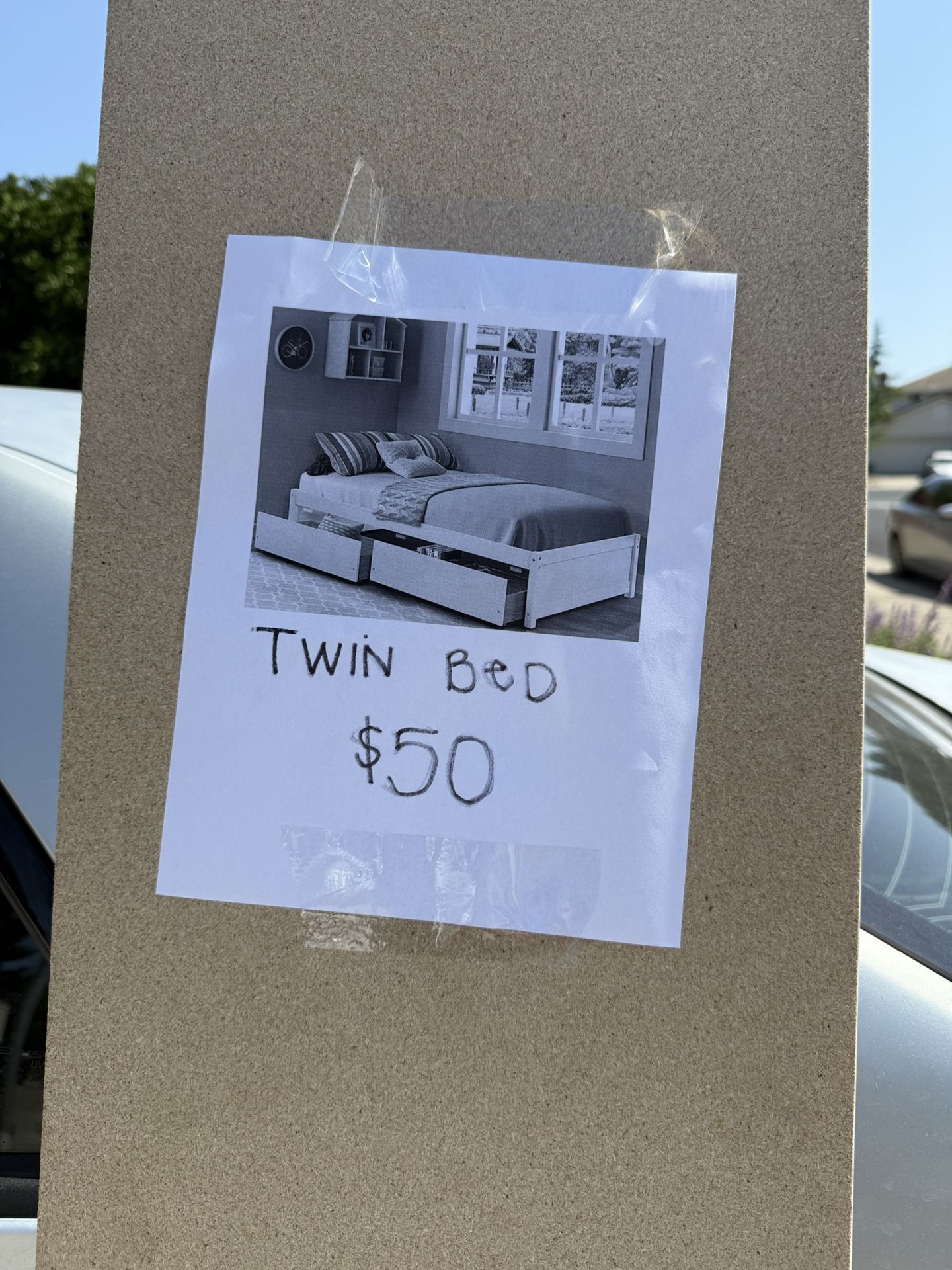 Twin Platform Bed