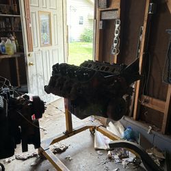 Two V8 Engines And Transmission 