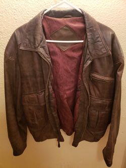 Leather jackets & coats