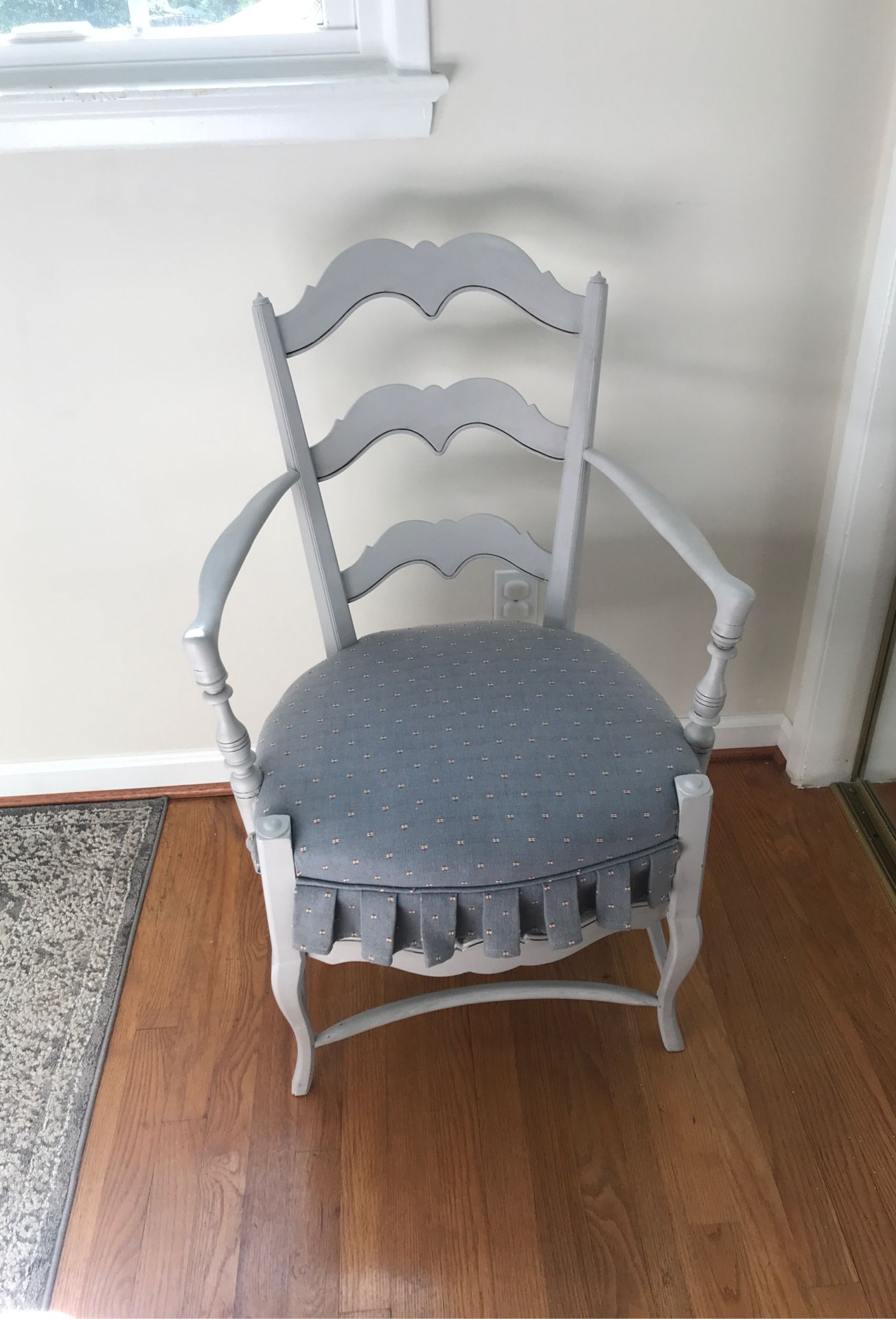 Antique hand painted chair