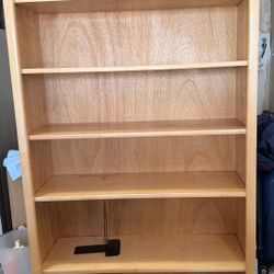 Solid Wood Bookcase - 6’ Tall