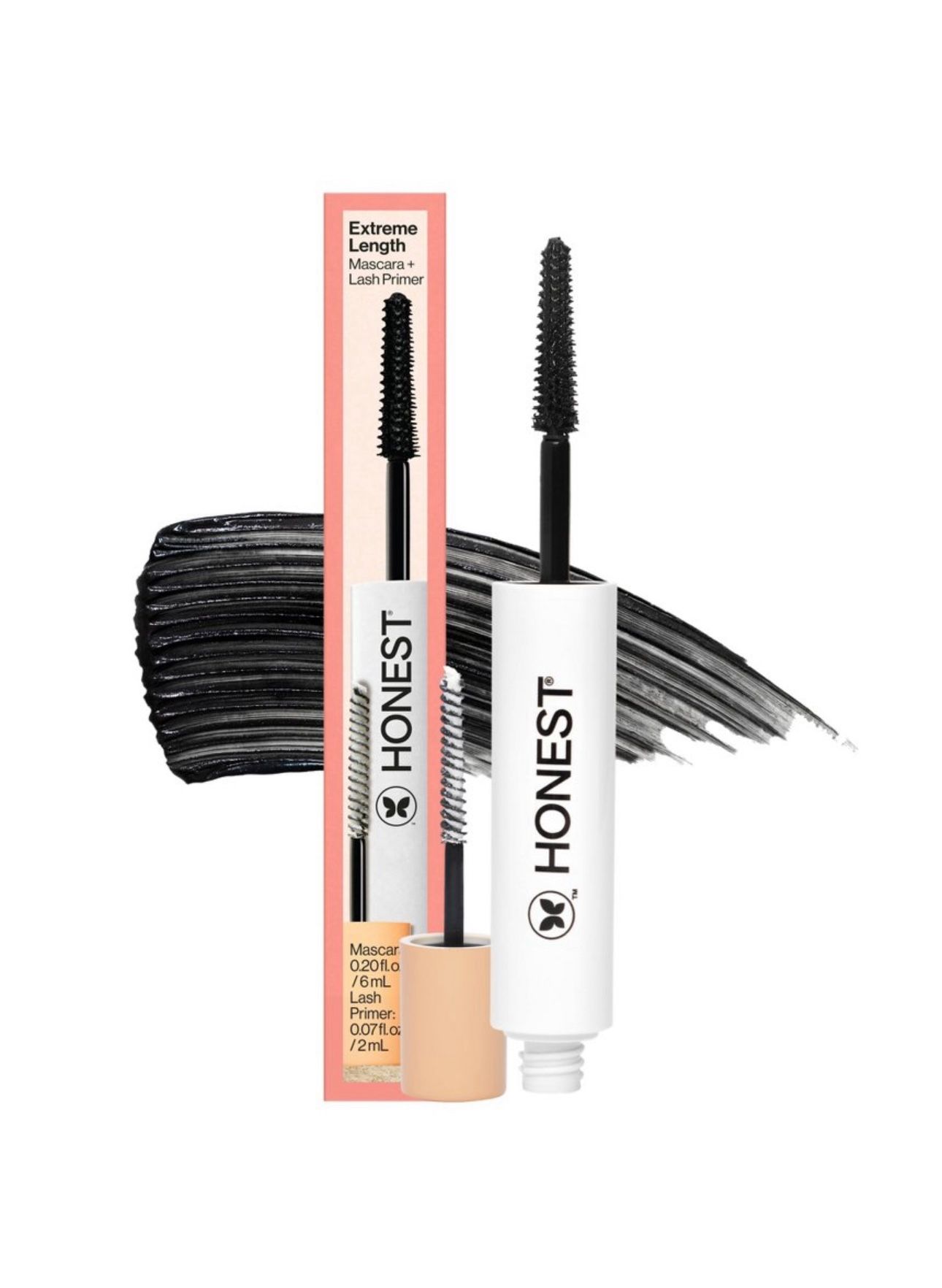HONEST Extreme Length Mascara (black) + Lash Primer