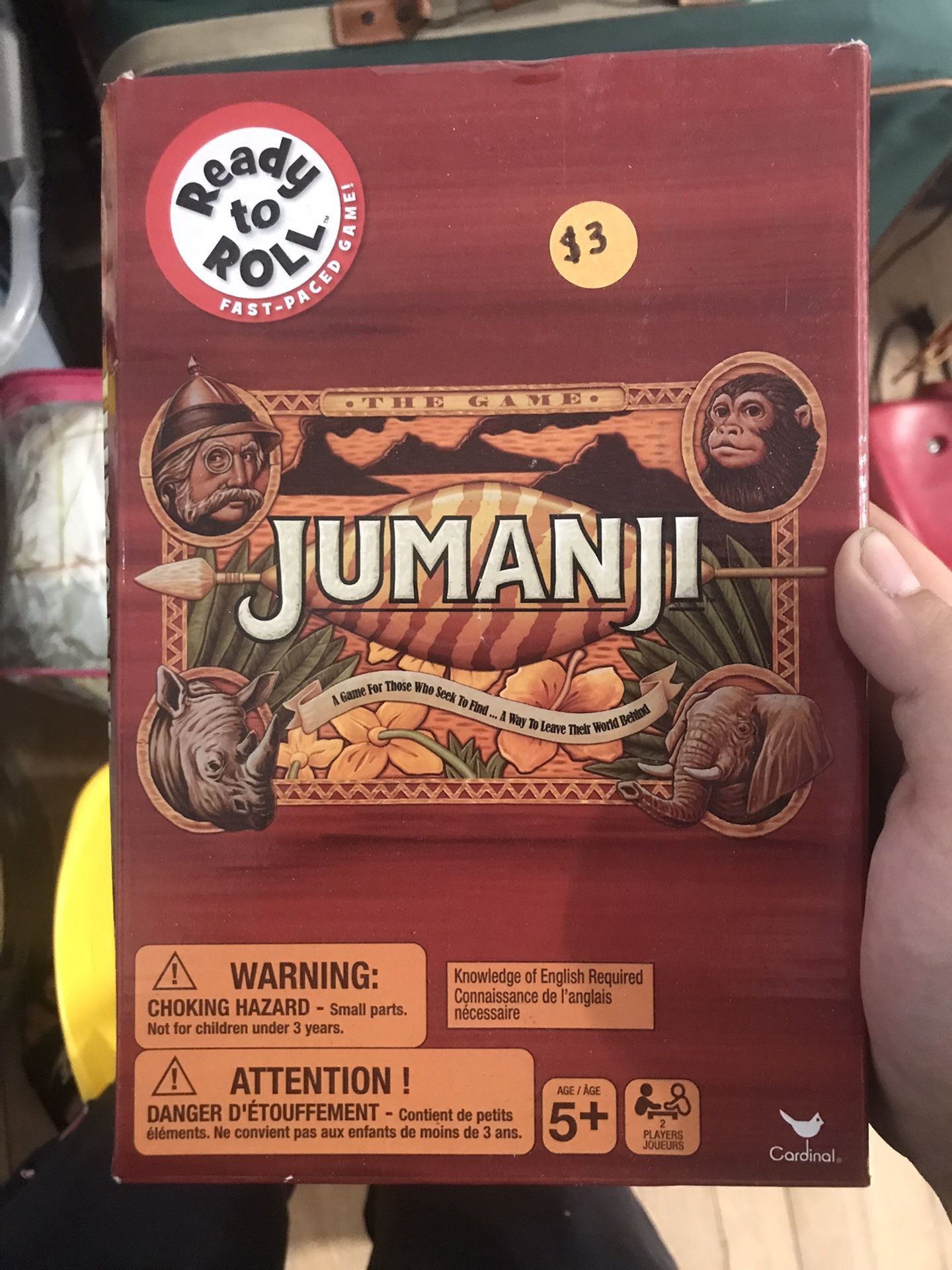 Jumanji Board Game 