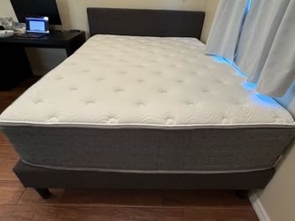 Queen Comfbox Mattress & Bed Frame