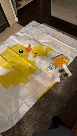 Baby Shower, Backdrop, And Accessories