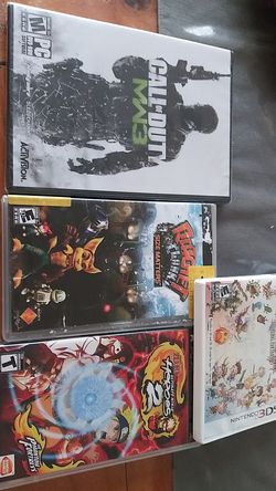 Pc , psp , nintendo 3ds. 20$ 4 ALL