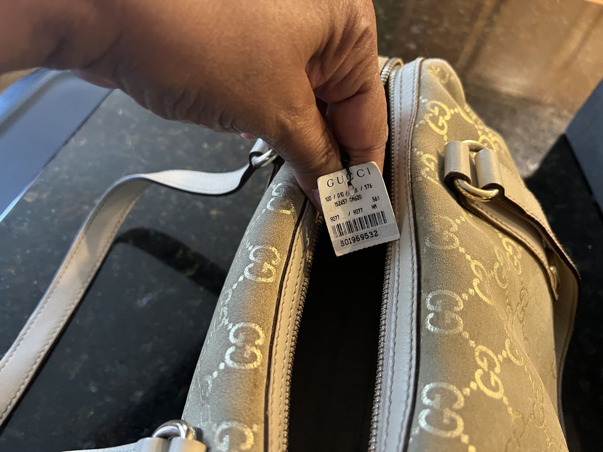 AUTHENTIC GUCCI BAG & Matching Sneakers for Sale in Concord