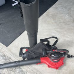 Leaf blower With Pick Up Bag & Suction 